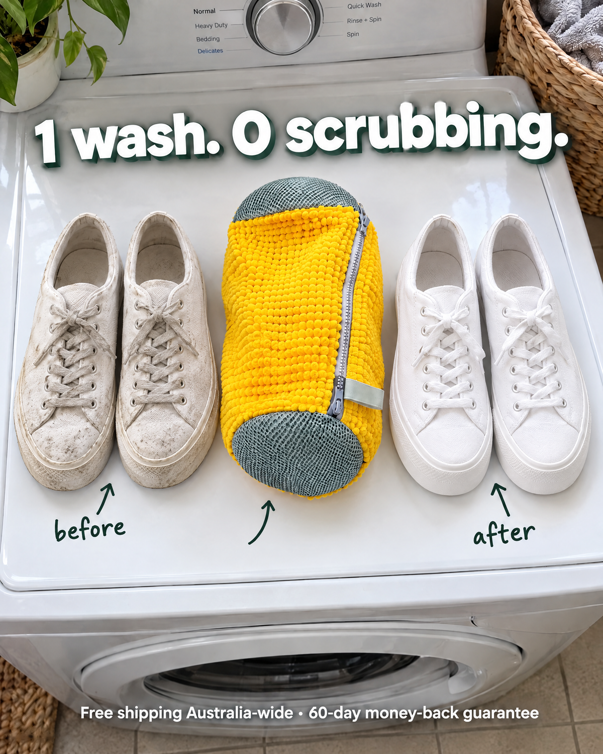 The Homeroo Sneaker Wash Bag