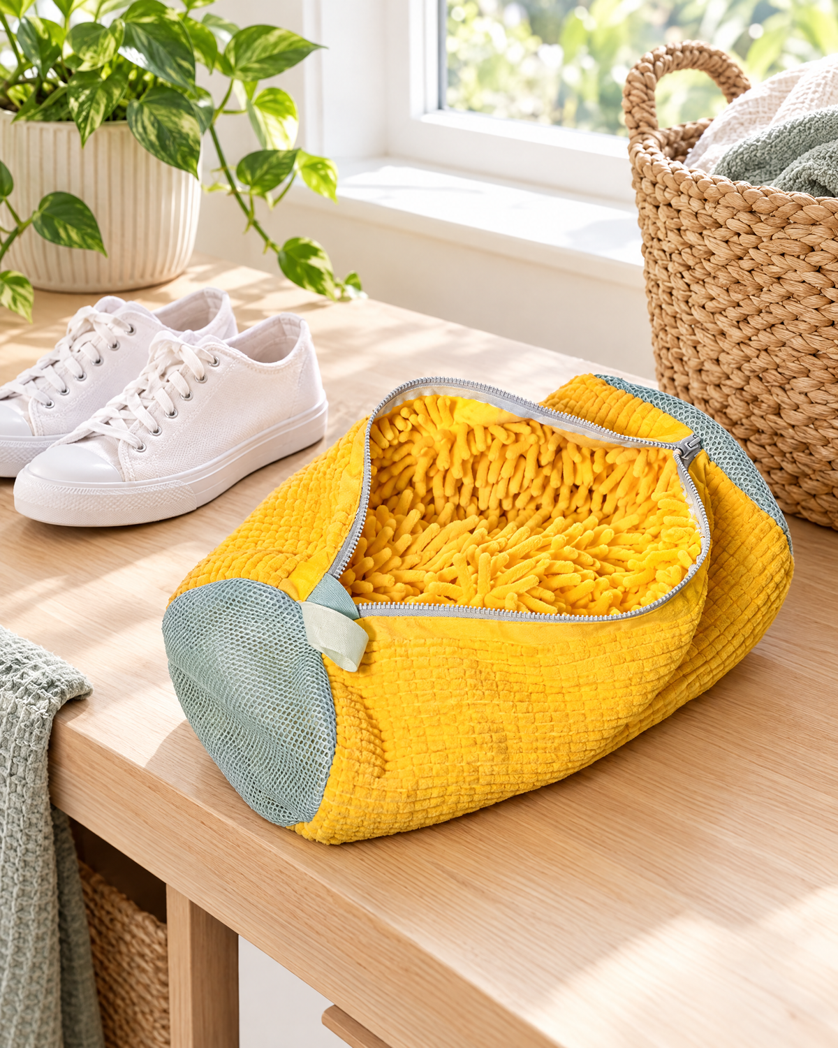 Sneaker Wash Bag – Clean White Shoes in One Wash